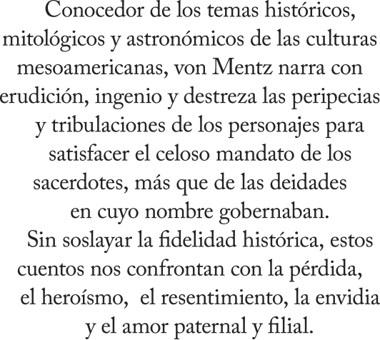 Siete cuentos prehispánicos de Joachim von Mentz